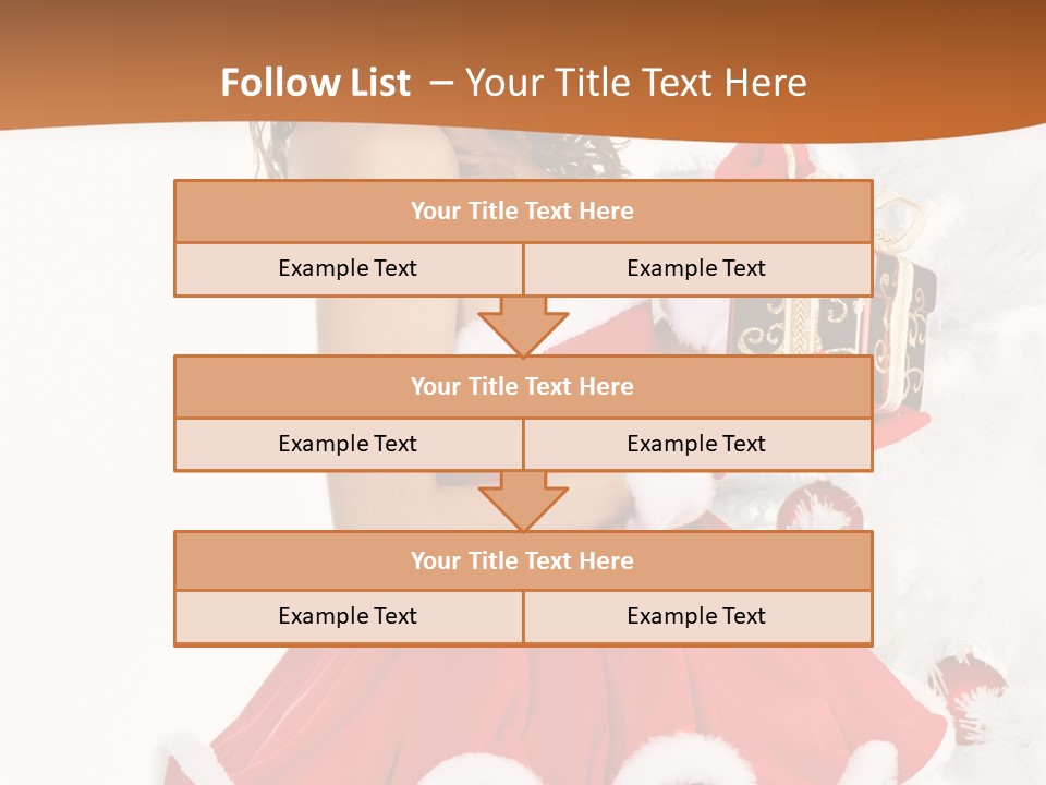 Costume Holiday Santa PowerPoint Template