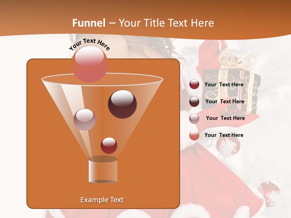 Costume Holiday Santa PowerPoint Template