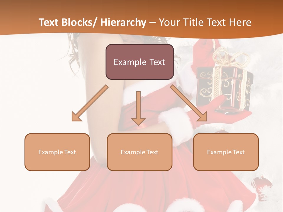 Costume Holiday Santa PowerPoint Template