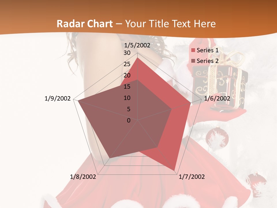 Costume Holiday Santa PowerPoint Template