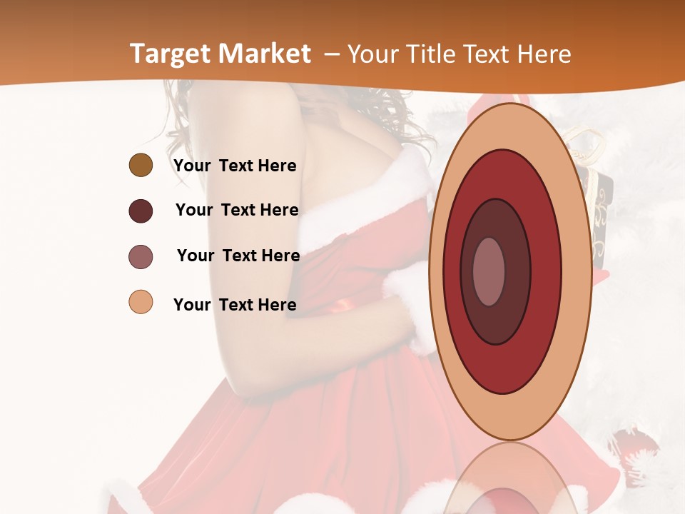 Costume Holiday Santa PowerPoint Template