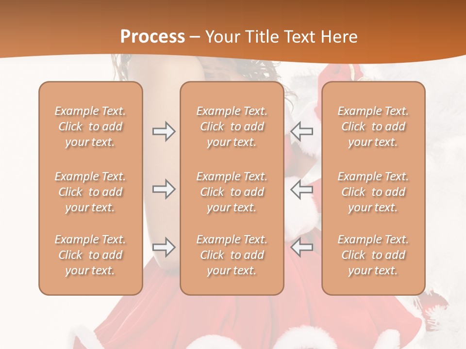 Costume Holiday Santa PowerPoint Template