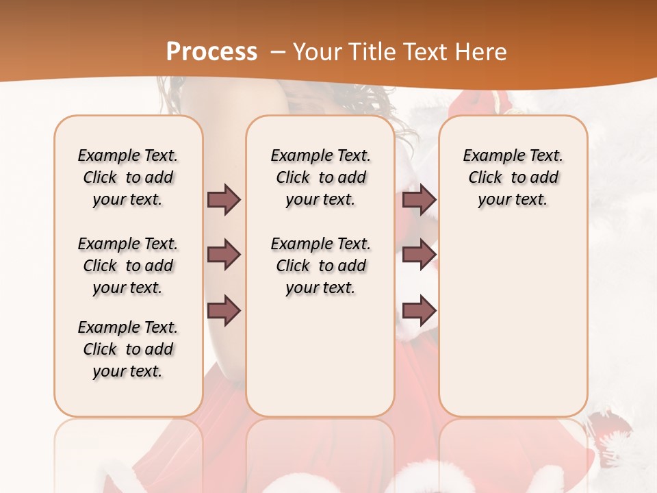 Costume Holiday Santa PowerPoint Template