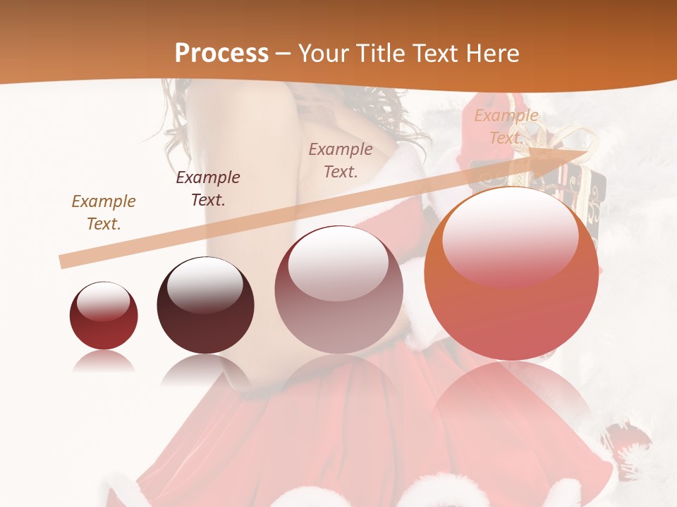 Costume Holiday Santa PowerPoint Template