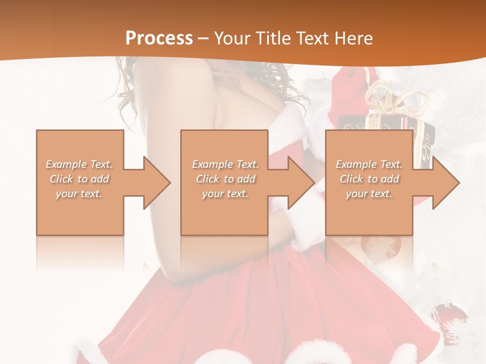 Costume Holiday Santa PowerPoint Template