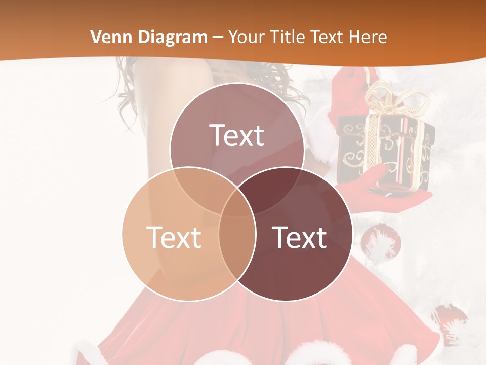 Costume Holiday Santa PowerPoint Template