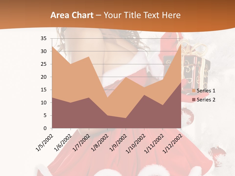 Costume Holiday Santa PowerPoint Template