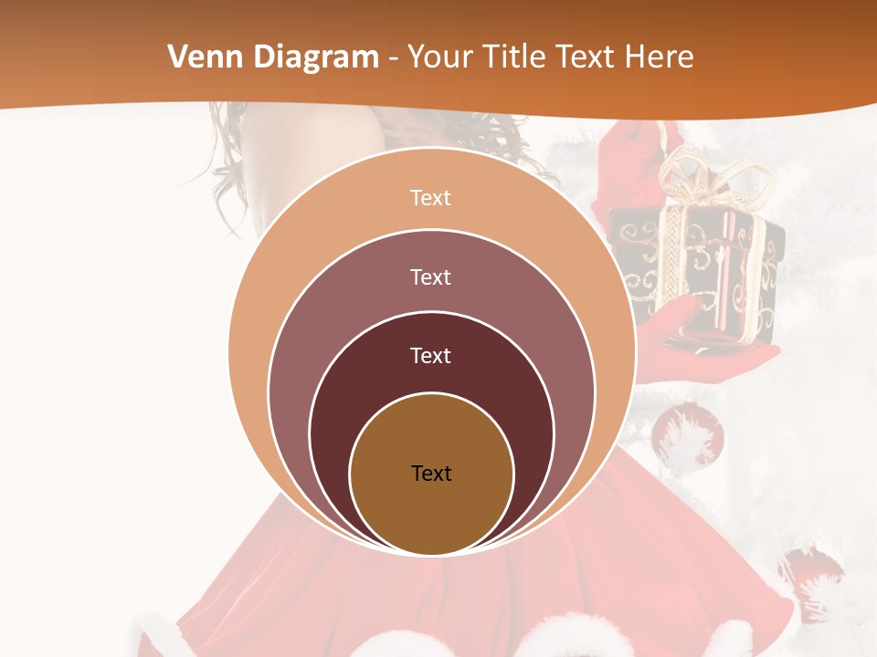 Costume Holiday Santa PowerPoint Template