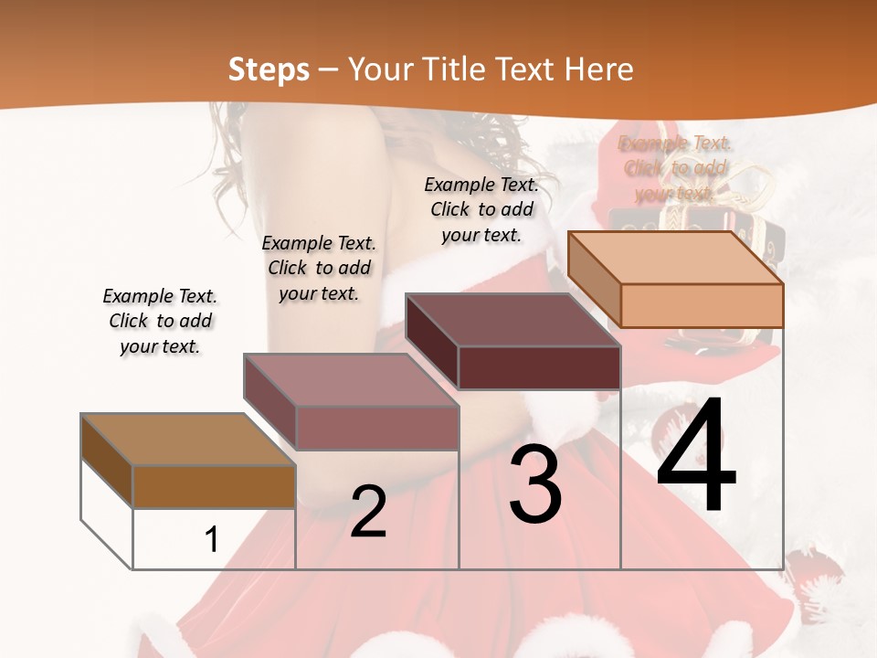 Costume Holiday Santa PowerPoint Template