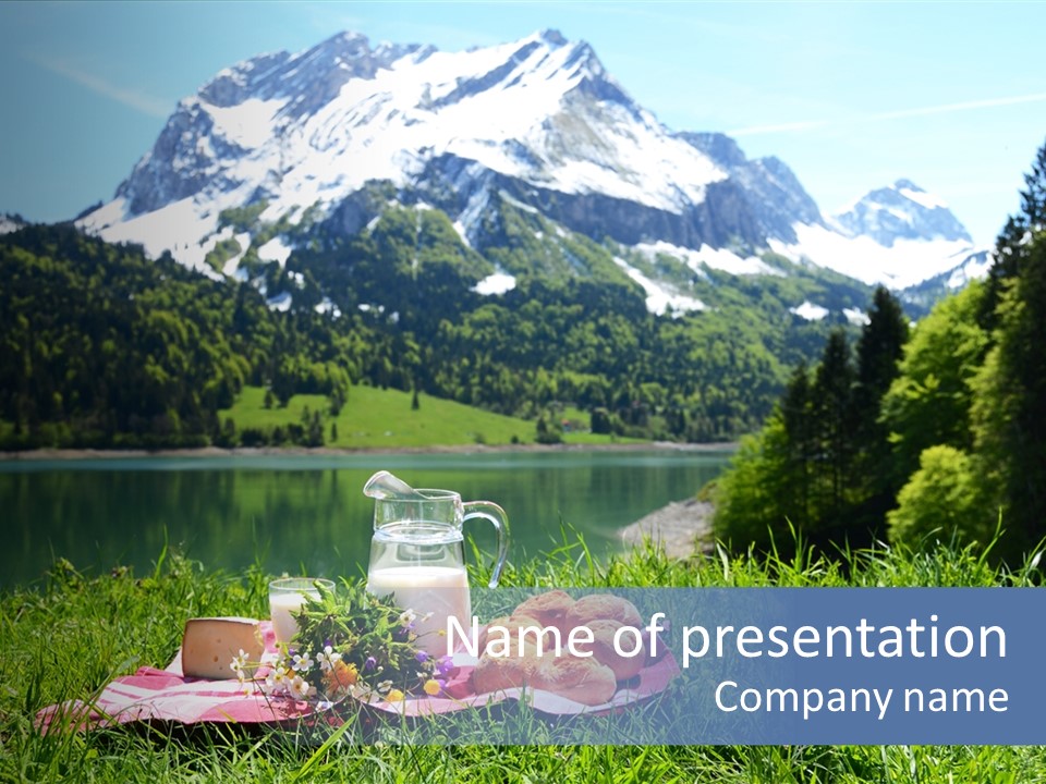 Alps Land Snow PowerPoint Template