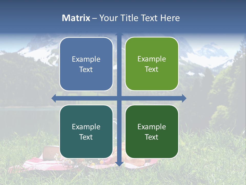 Alps Land Snow PowerPoint Template