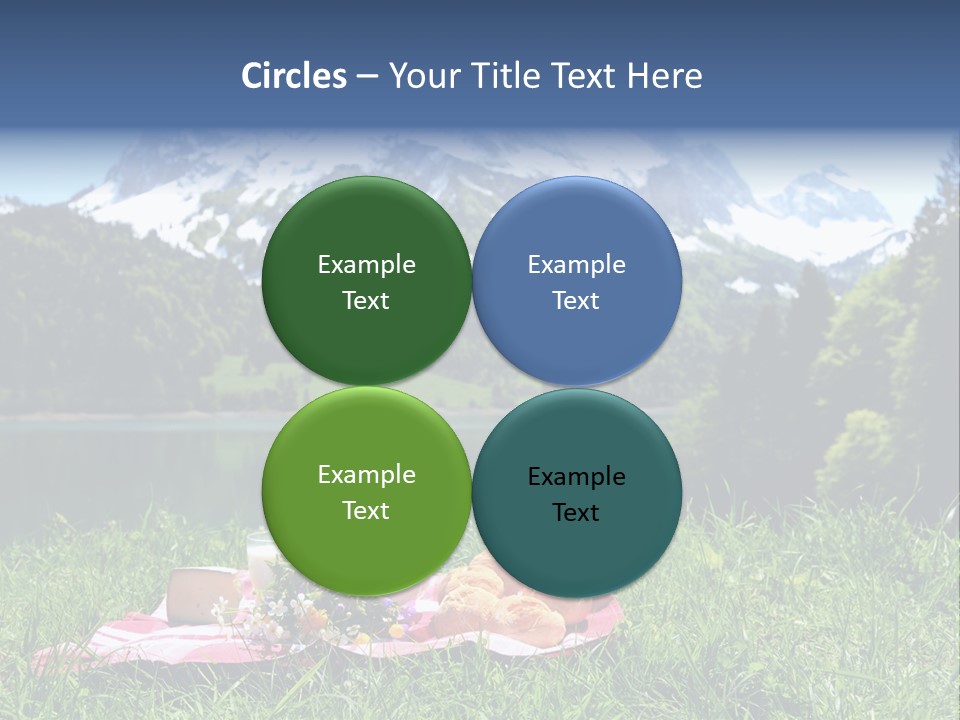 Alps Land Snow PowerPoint Template