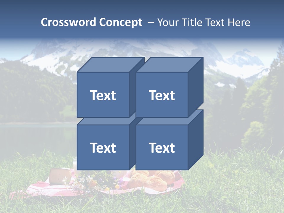 Alps Land Snow PowerPoint Template