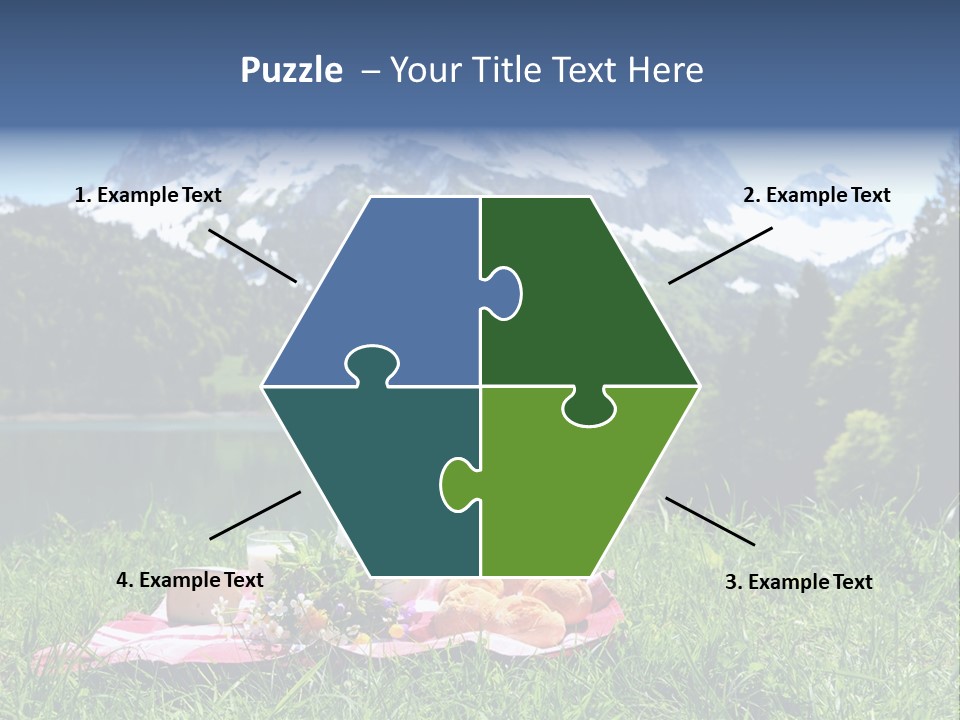 Alps Land Snow PowerPoint Template