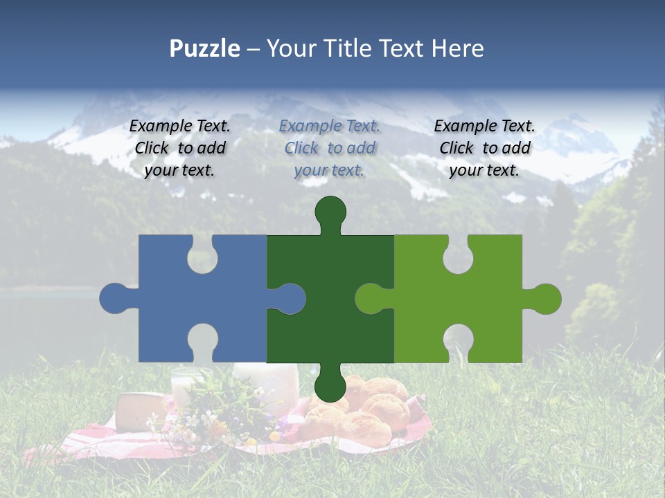 Alps Land Snow PowerPoint Template