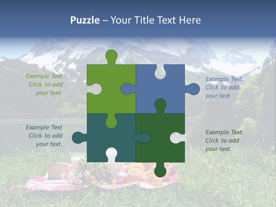 Alps Land Snow PowerPoint Template