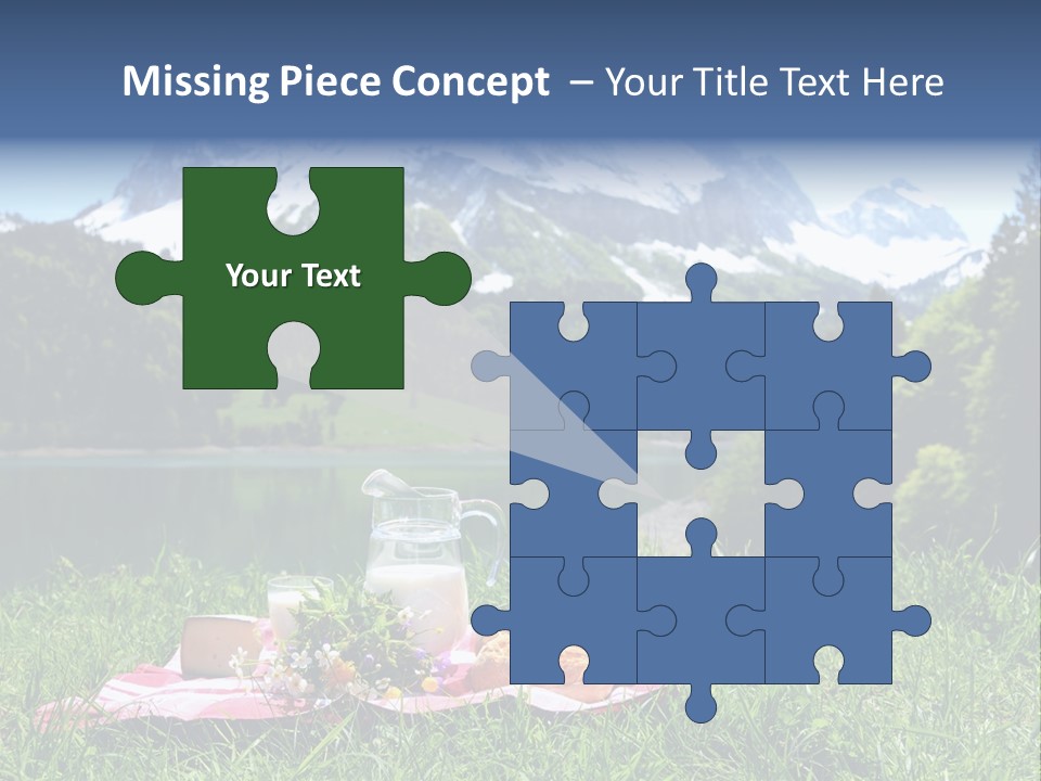 Alps Land Snow PowerPoint Template