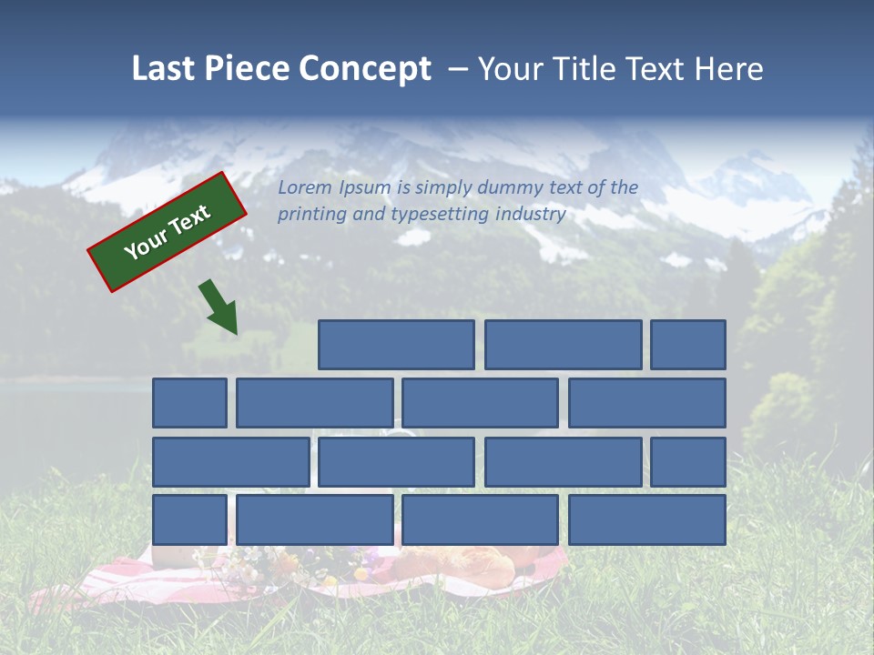 Alps Land Snow PowerPoint Template