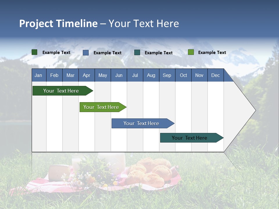 Alps Land Snow PowerPoint Template