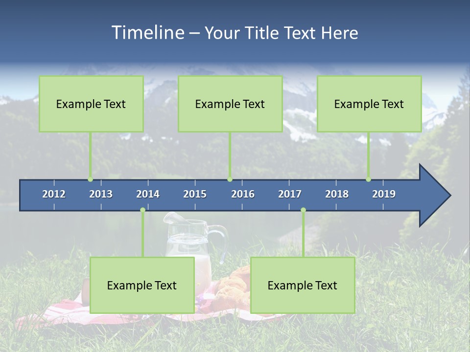 Alps Land Snow PowerPoint Template