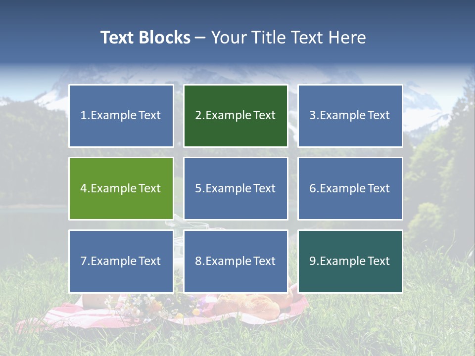 Alps Land Snow PowerPoint Template