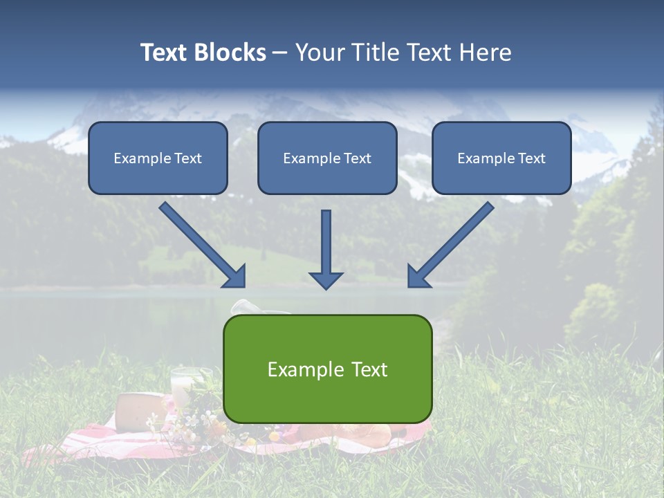Alps Land Snow PowerPoint Template