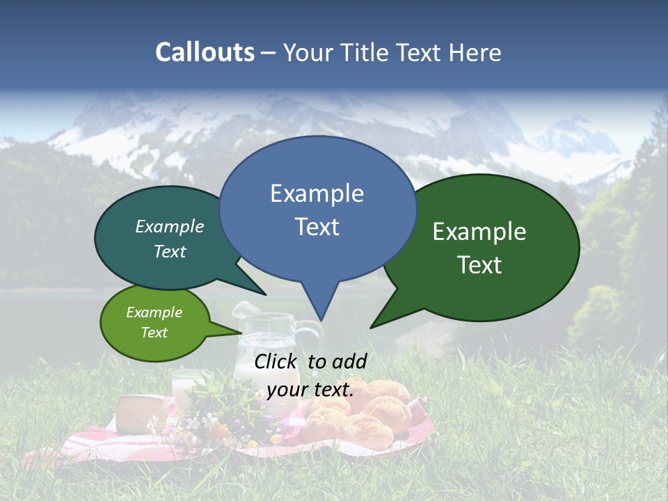 Alps Land Snow PowerPoint Template