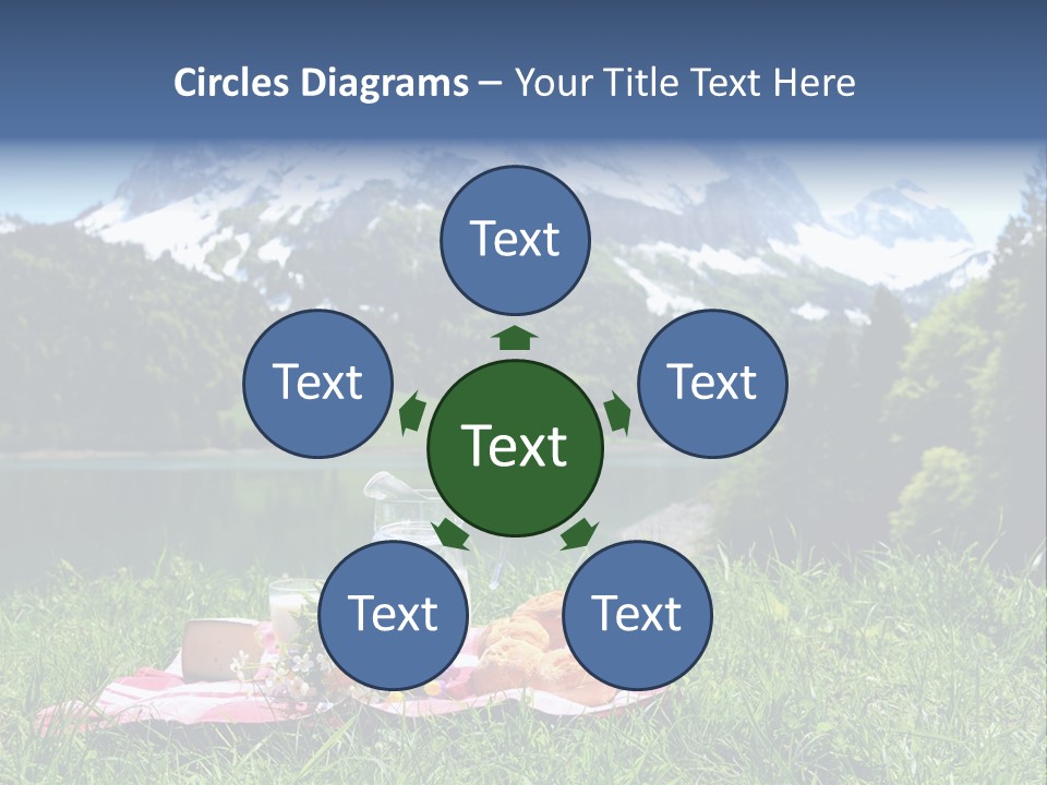 Alps Land Snow PowerPoint Template