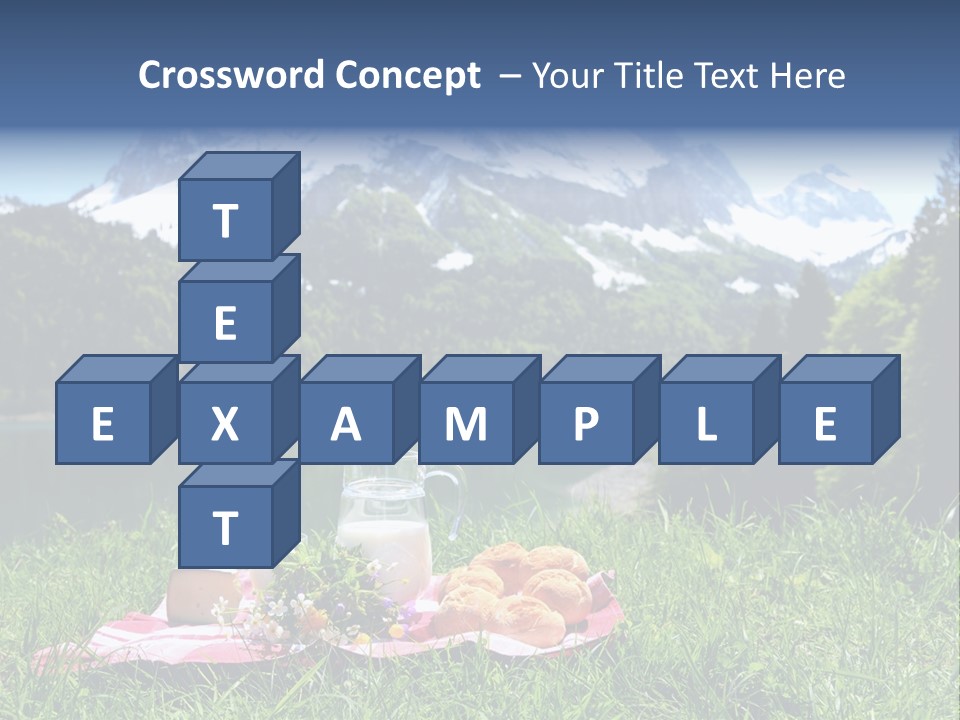 Alps Land Snow PowerPoint Template