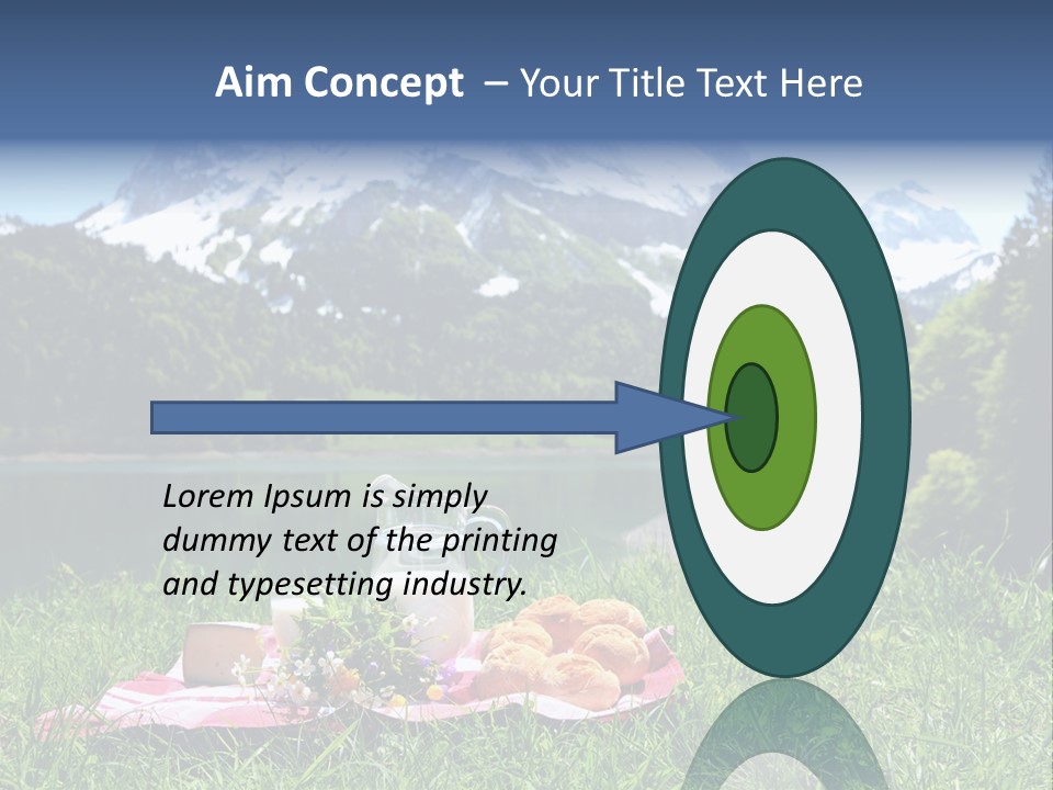 Alps Land Snow PowerPoint Template