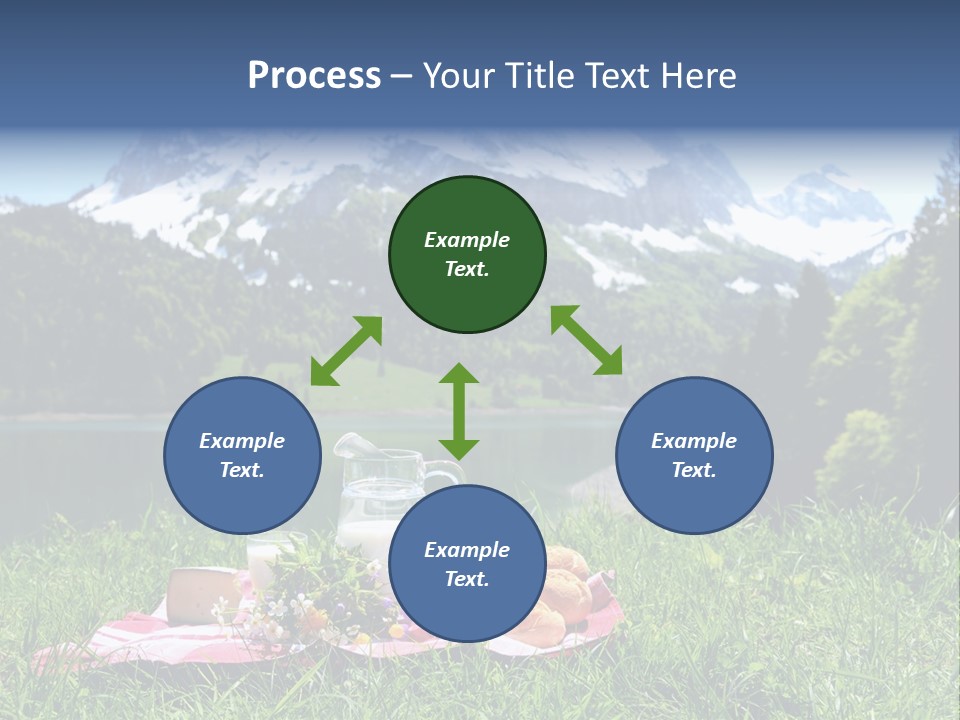 Alps Land Snow PowerPoint Template
