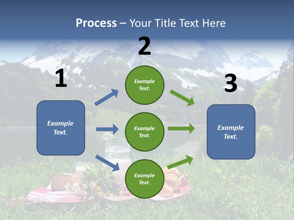 Alps Land Snow PowerPoint Template