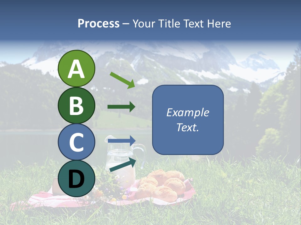 Alps Land Snow PowerPoint Template