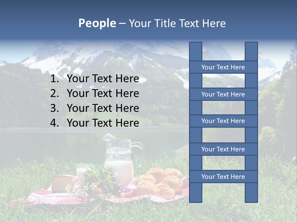 Alps Land Snow PowerPoint Template