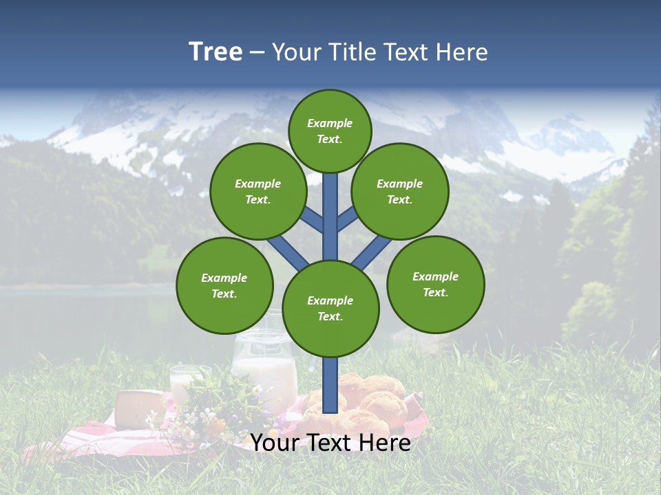 Alps Land Snow PowerPoint Template