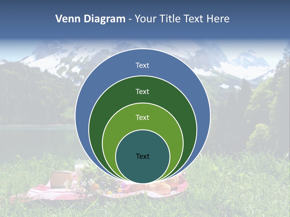 Alps Land Snow PowerPoint Template