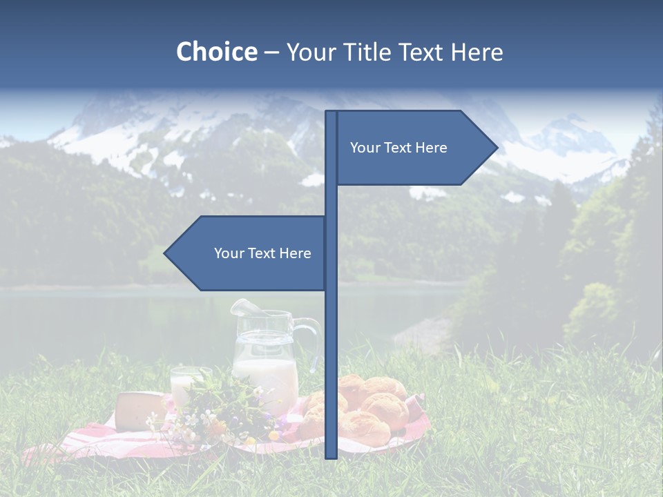 Alps Land Snow PowerPoint Template