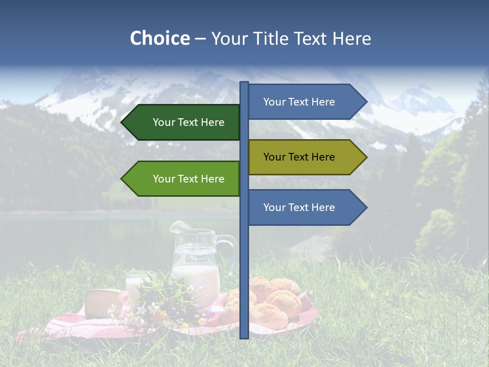 Alps Land Snow PowerPoint Template