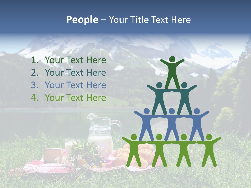 Alps Land Snow PowerPoint Template