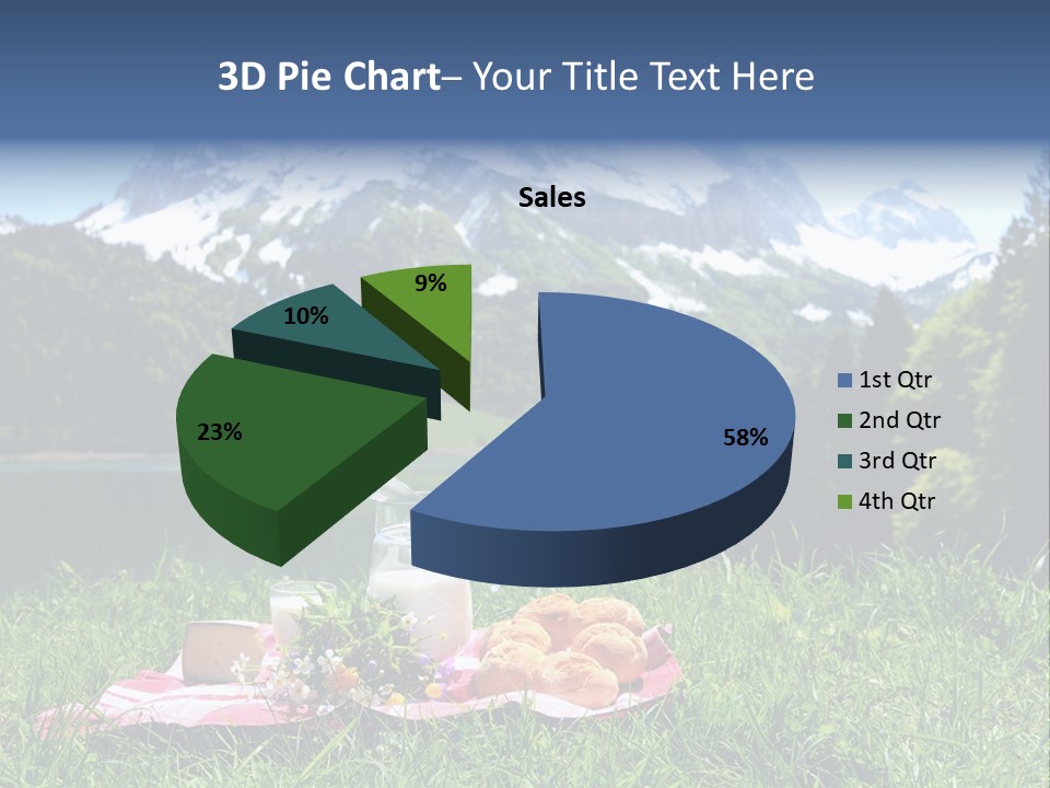 Alps Land Snow PowerPoint Template