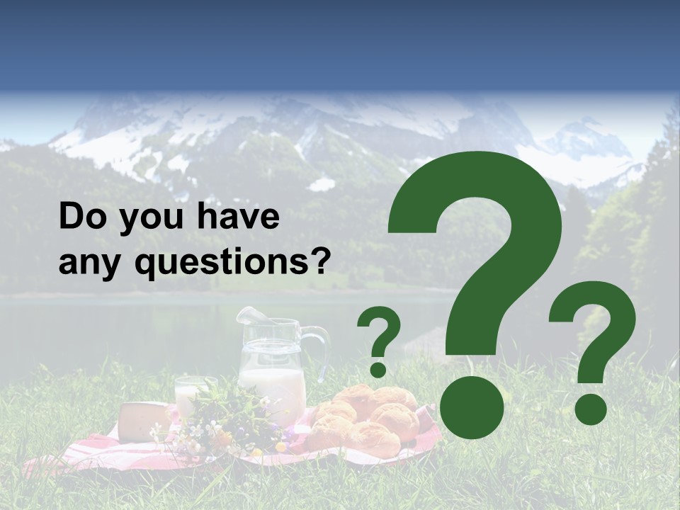 Alps Land Snow PowerPoint Template