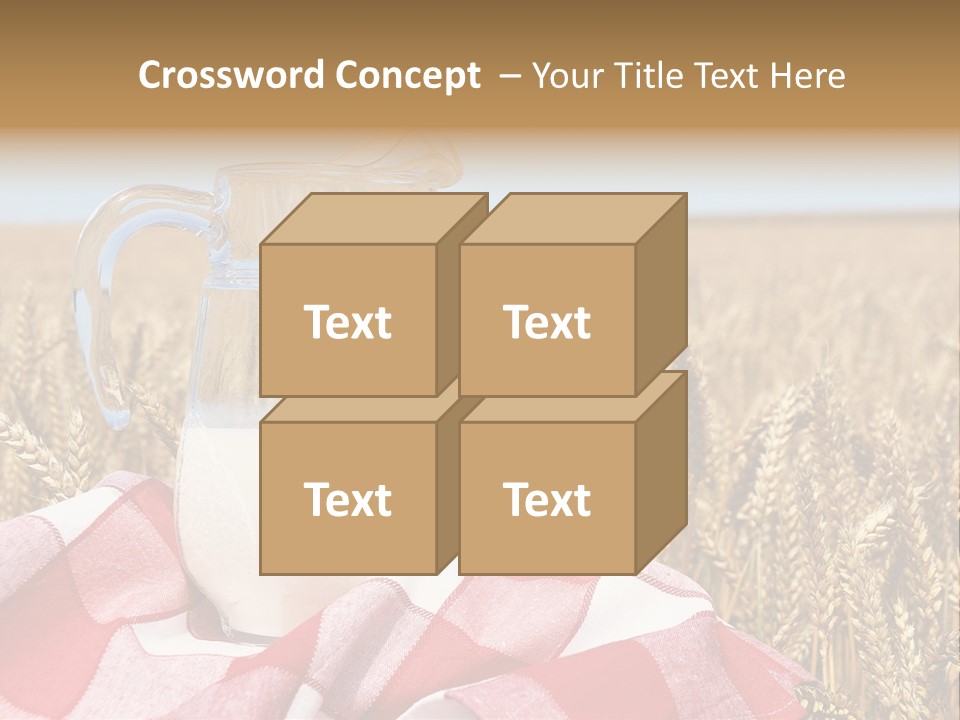 Idyllic Dairy Creamy PowerPoint Template