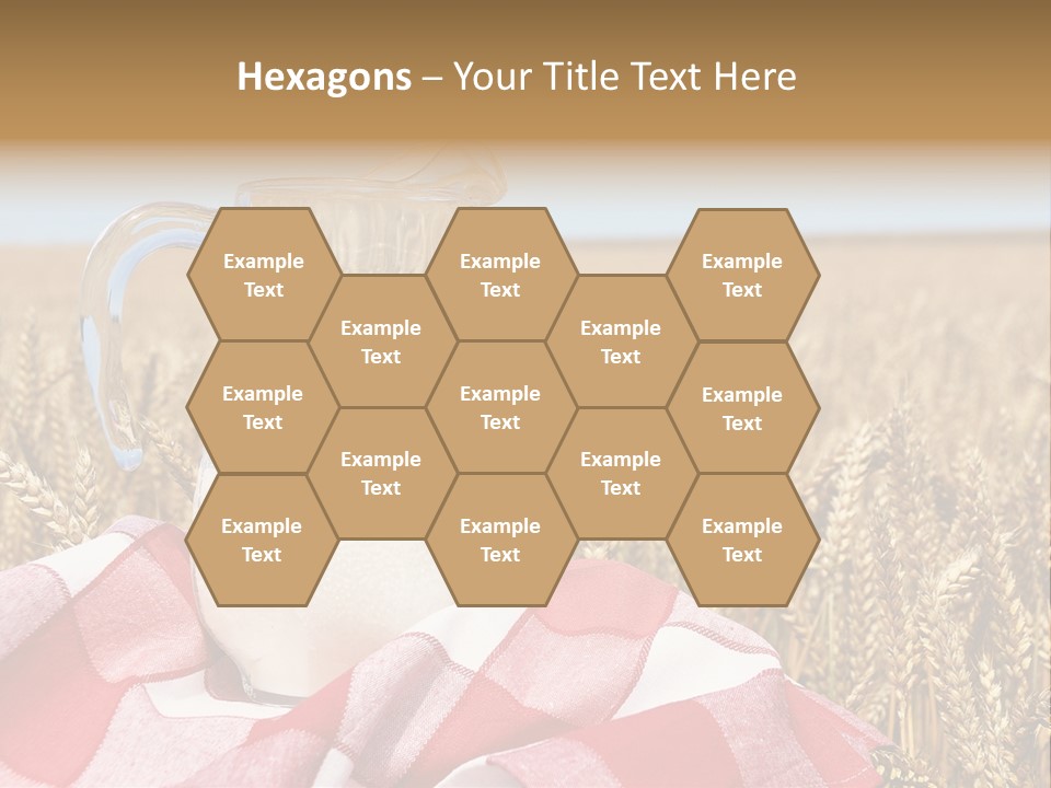 Idyllic Dairy Creamy PowerPoint Template