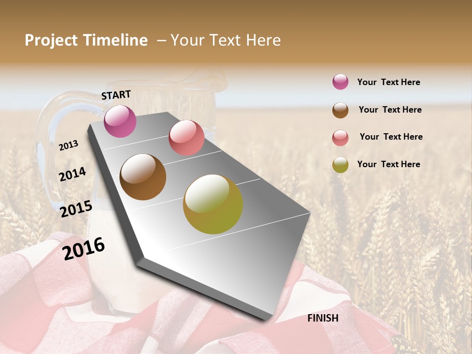 Idyllic Dairy Creamy PowerPoint Template