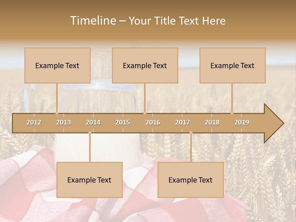Idyllic Dairy Creamy PowerPoint Template