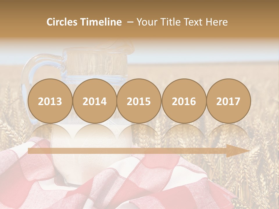 Idyllic Dairy Creamy PowerPoint Template