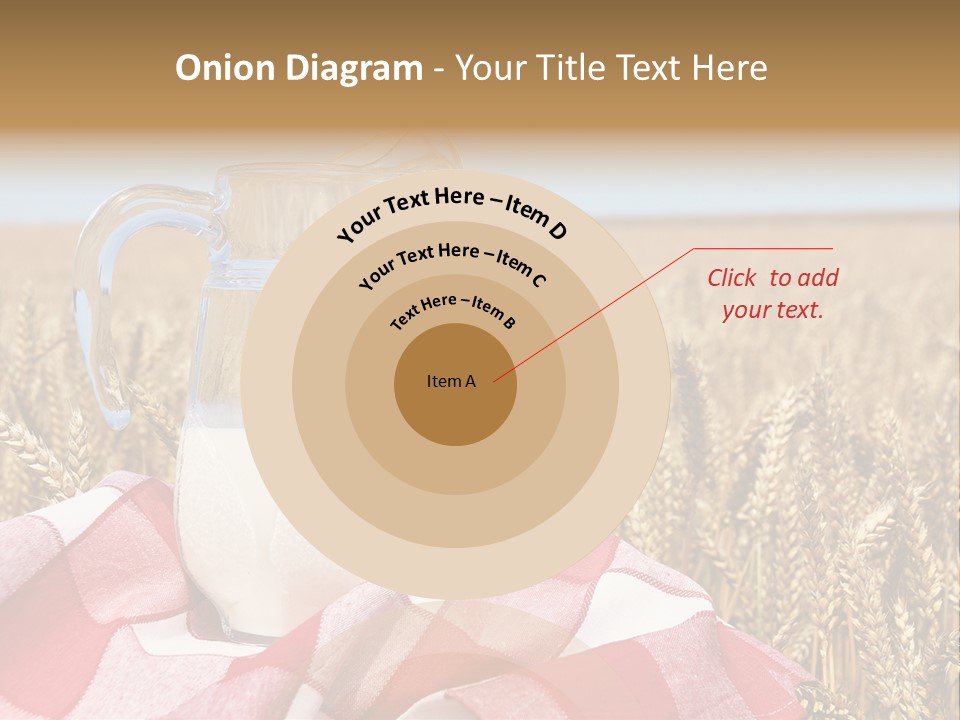 Idyllic Dairy Creamy PowerPoint Template