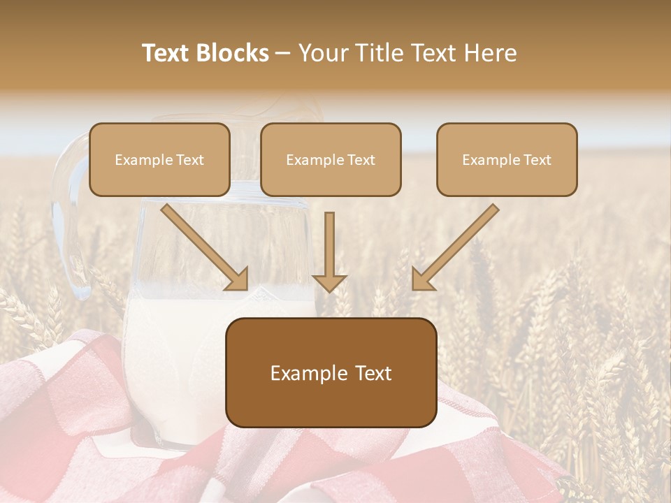 Idyllic Dairy Creamy PowerPoint Template