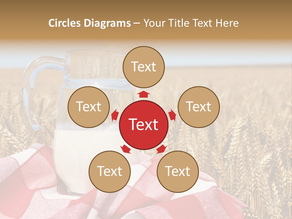 Idyllic Dairy Creamy PowerPoint Template