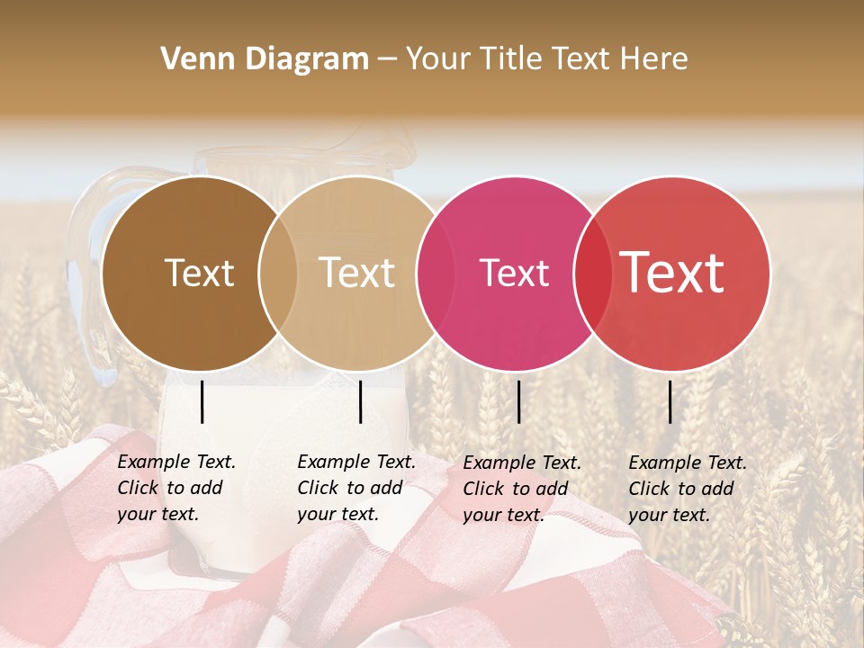 Idyllic Dairy Creamy PowerPoint Template